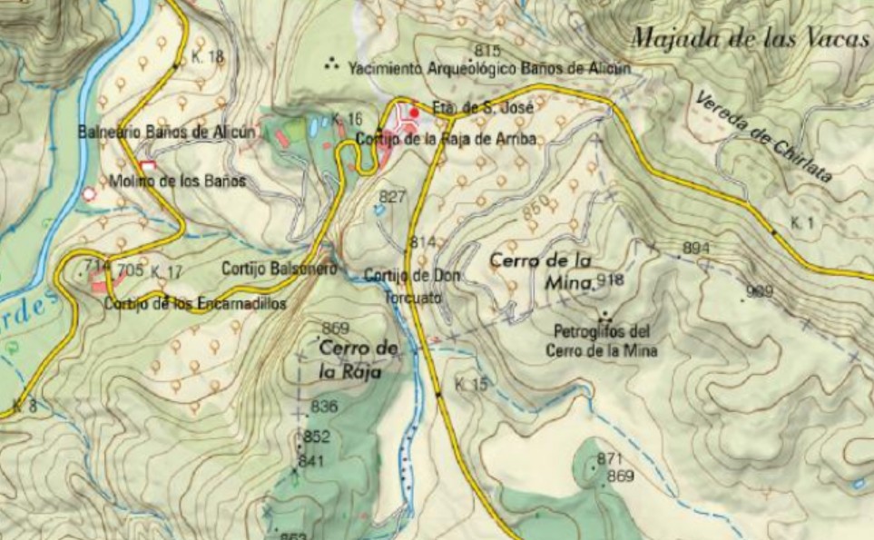 Cortijo de Don Torcuato - Cortijo de Don Torcuato. Mapa