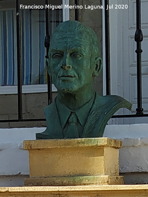 Busto a Julio Mariscal Montes - Busto a Julio Mariscal Montes. Busto