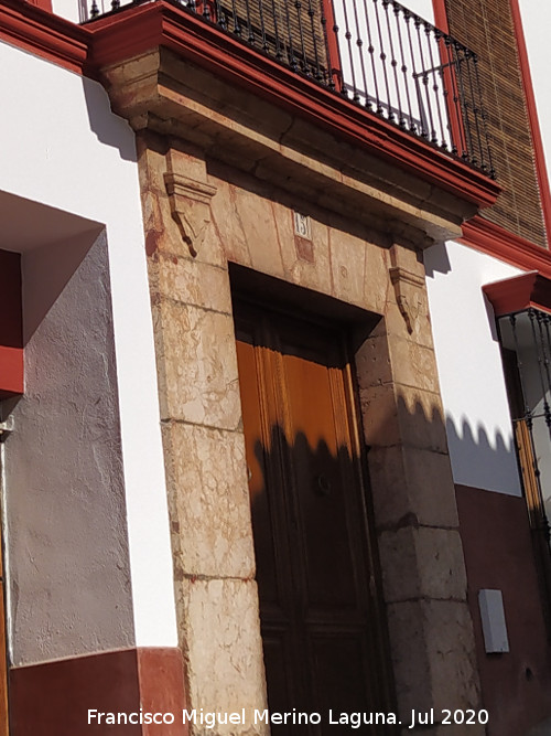 Casa de la Calle Maestro Amado n� 15 - Casa de la Calle Maestro Amado n� 15. Portada
