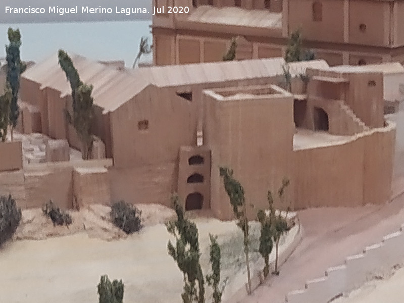 Casa de la Cilla - Casa de la Cilla. Maqueta realizada por V�ctor Chaves