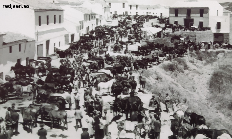 Historia de Olvera - Historia de Olvera. Feria de Ganado. 1931
