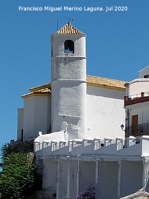 Ermita de San Juan de Letr�n - Ermita de San Juan de Letr�n. Con la Torre del Reloj