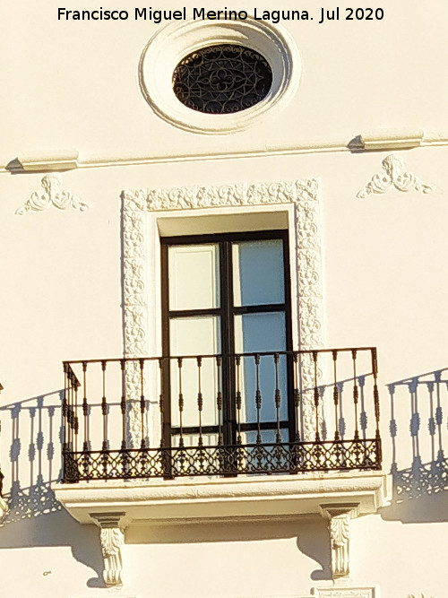 Casa de la Plaza del Rey n� 2 - Casa de la Plaza del Rey n� 2. Balc�n central