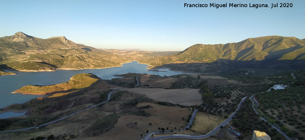 Pantano de Zahara-El Gastor - Pantano de Zahara-El Gastor. Desde el Castillo de Zahara de la Sierra
