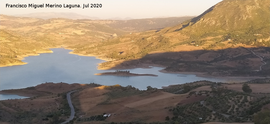 Pantano de Zahara-El Gastor - Pantano de Zahara-El Gastor. Isla