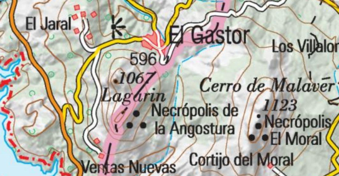 Lagar�n - Lagar�n. Mapa