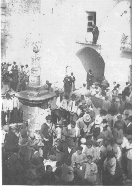 Fuente de los Cuatro Caos - Fuente de los Cuatro Caos. Foto antigua