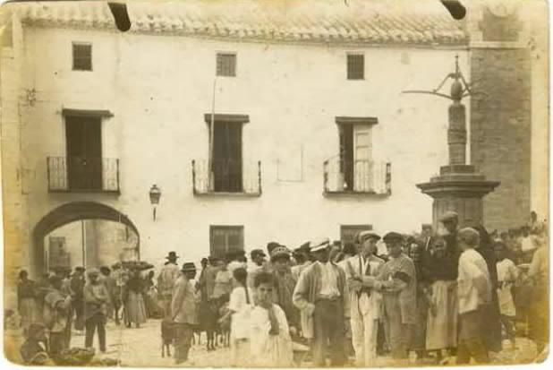 Fuente de los Cuatro Caos - Fuente de los Cuatro Caos. Foto antigua