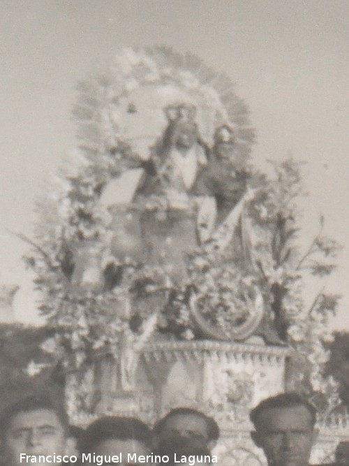 Virgen de la Estrella - Virgen de la Estrella. Foto antigua