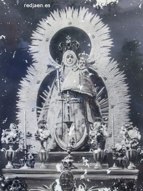 Virgen de la Estrella - Virgen de la Estrella. Foto antigua