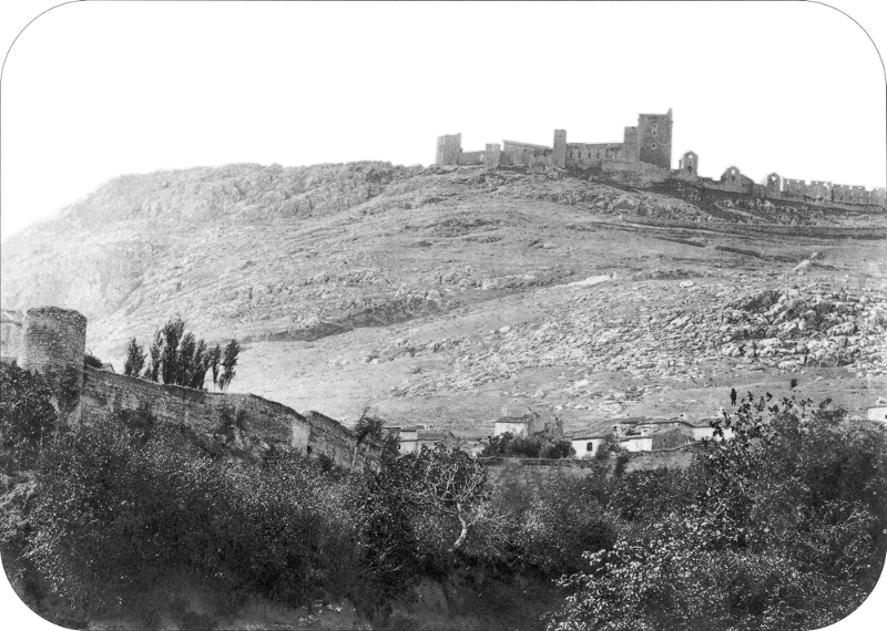 Muralla de Jan. Lienzo desaparecido Carretera de Crdoba - Muralla de Jan. Lienzo desaparecido Carretera de Crdoba. 1862