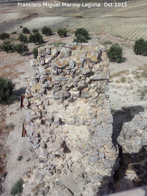 Castillo de Torreparedones - Castillo de Torreparedones. Torren