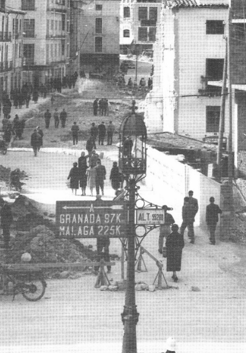 Calle Virgen de la Capilla - Calle Virgen de la Capilla. Foto antigua