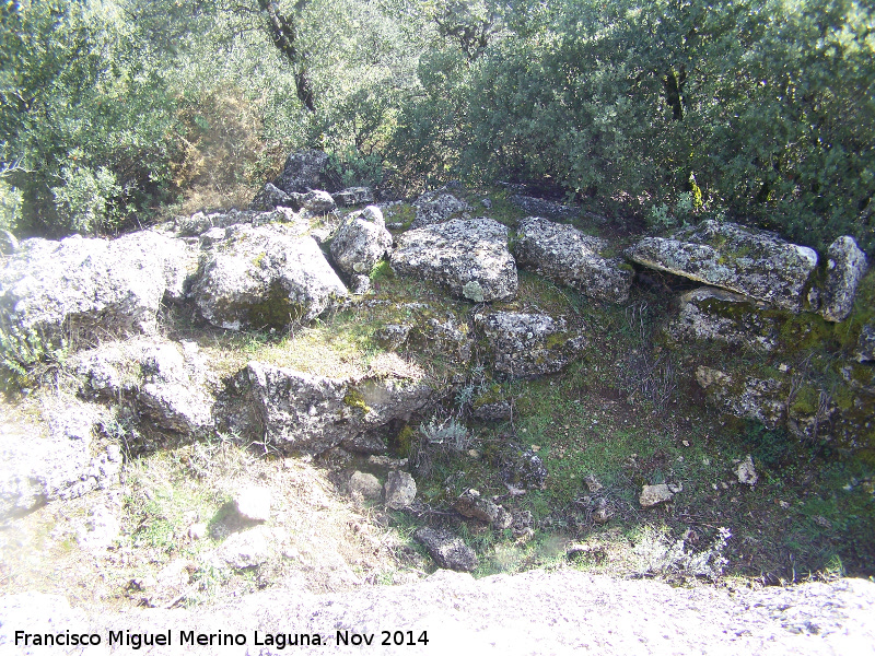 Fortn de la Camua - Fortn de la Camua. Muralla y tronera