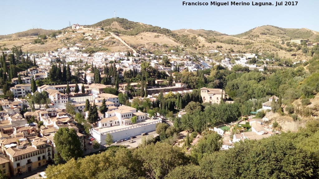 Sacromonte - Sacromonte. Desde la Alhambra