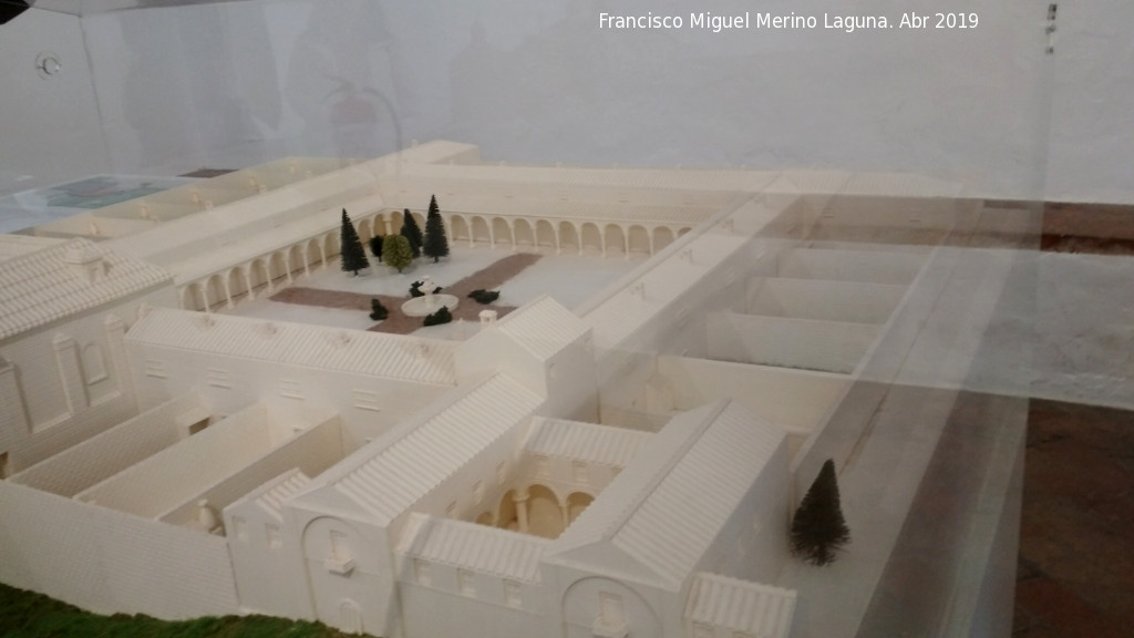 Monasterio de la Cartuja - Monasterio de la Cartuja. Maqueta