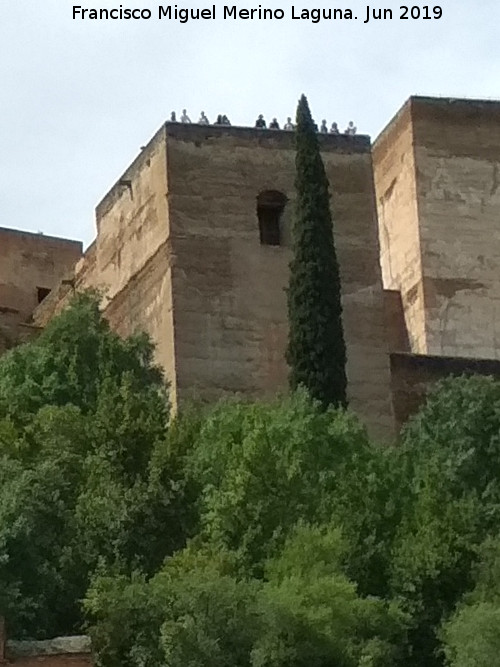 Alhambra. Torre de las Armas - Alhambra. Torre de las Armas. Desde la Casa de Castril