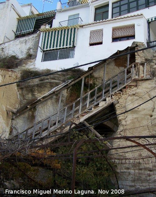 Escalera de la Calle Lugar del Conde Tendilla - Escalera de la Calle Lugar del Conde Tendilla. 