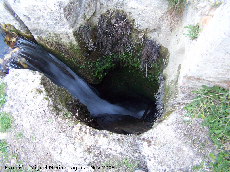 Molino de San Francisco - Molino de San Francisco. Entrada del agua al molino