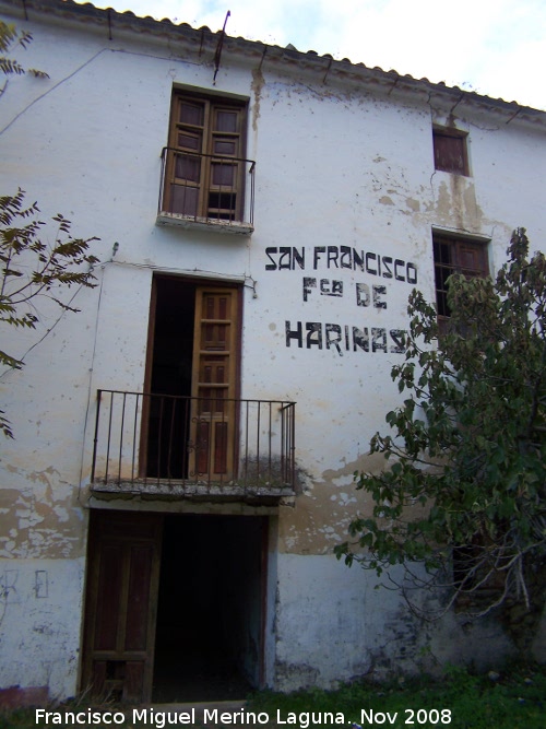 Molino de San Francisco - Molino de San Francisco. Fachada