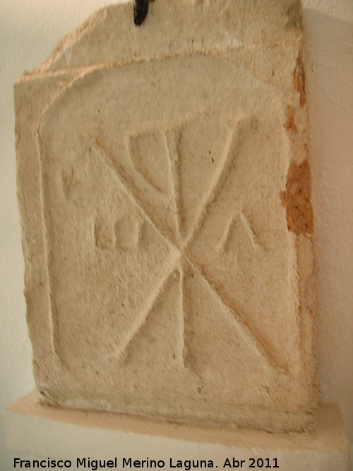 Historia de Osuna - Historia de Osuna. Crismn visigodo. Museo de Osuna