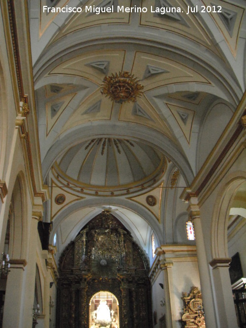 Santuario de Cortes - Santuario de Cortes. Interior