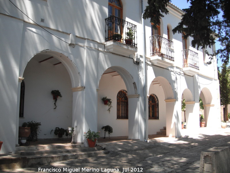 Santuario de Cortes - Santuario de Cortes. Soportales