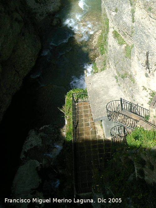 Jardines de Cuenca - Jardines de Cuenca. Bajada al ro