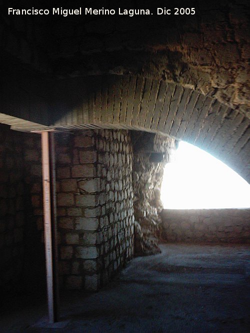 Castillo de la Estrella - Castillo de la Estrella. Semiarco de la Torre del Homenaje