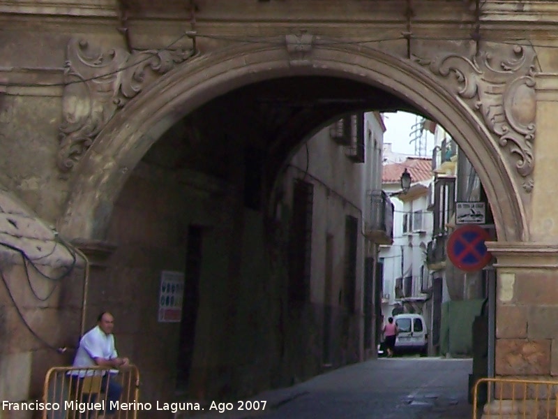 Salas Capitulares - Salas Capitulares. Arco de la Calle Cava