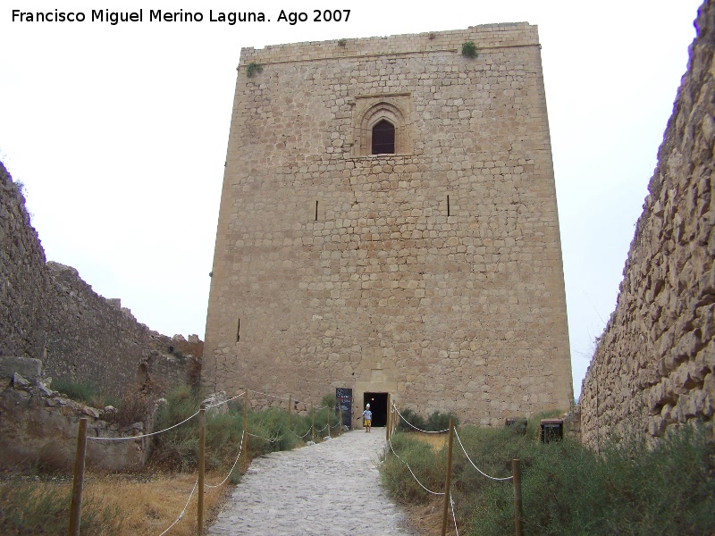 Castillo de Lorca. Torre Alfonsina - Castillo de Lorca. Torre Alfonsina. 