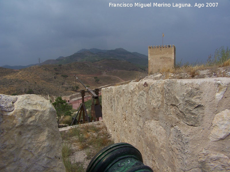 Castillo de Lorca. Batera de Artillera - Castillo de Lorca. Batera de Artillera. Vistas