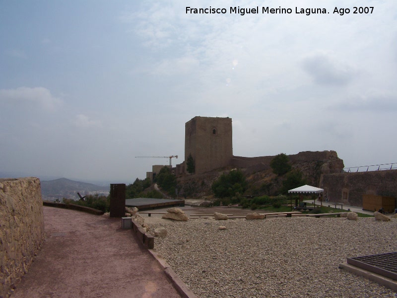 Castillo de Lorca. Patio de Armas - Castillo de Lorca. Patio de Armas. 