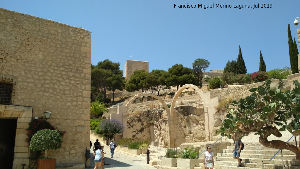 Castillo de Santa Brbara - Castillo de Santa Brbara. Interior