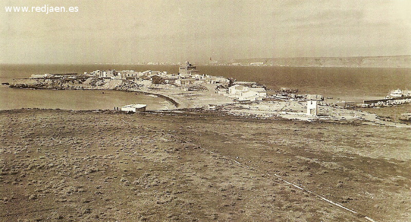 Isla de Tabarca - Isla de Tabarca. Foto antigua