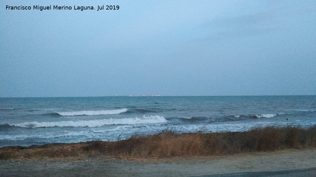 Isla de Tabarca - Isla de Tabarca. Desde la Playa Madre de Deu - Santa Pola