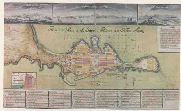 Historia de la Isla de Nueva Tabarca - Historia de la Isla de Nueva Tabarca. Plano de Nueva Tabarca Concebido como plaza militar por el ingeniero Mndez de Ras