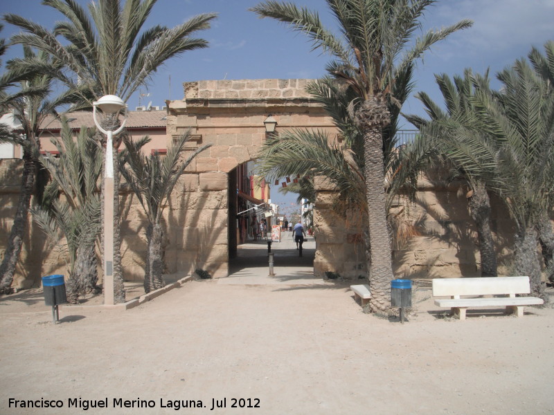 Isla de Tabarca. Puerta de Levante o San Rafael - Isla de Tabarca. Puerta de Levante o San Rafael. 