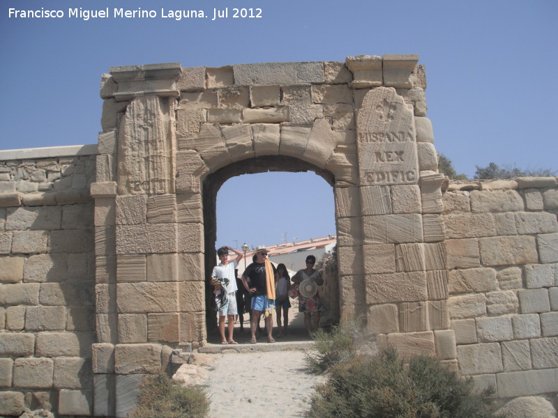 Isla de Tabarca. Puerta de la Trancada o San Gabriel - Isla de Tabarca. Puerta de la Trancada o San Gabriel. 