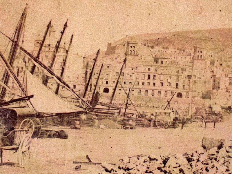 Puerto de Alicante - Puerto de Alicante. 1860