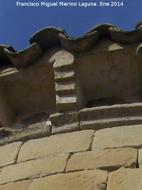 Canecillos - Canecillos. Iglesia de San Pedro - Baeza