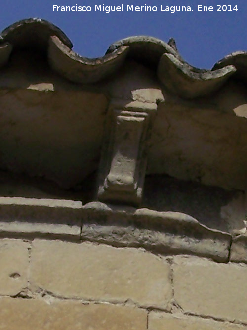 Canecillos - Canecillos. Iglesia de San Pedro - Baeza