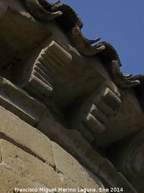 Canecillos - Canecillos. Iglesia de San Pedro - Baeza