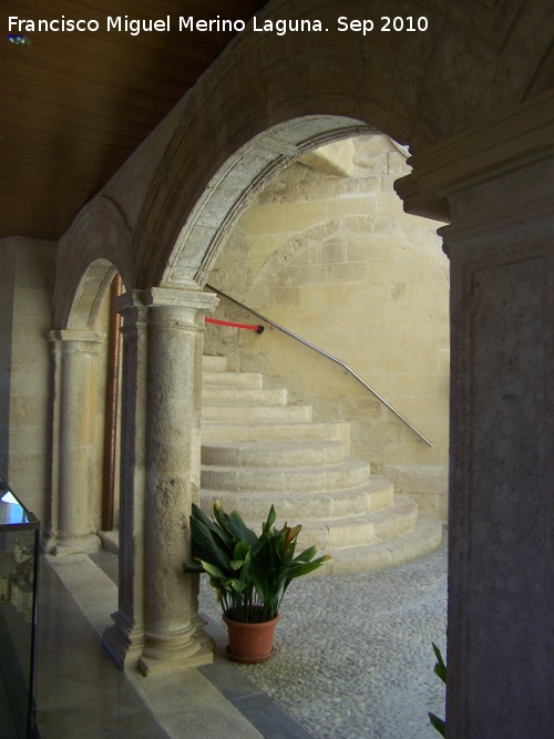 La Mota. Casas del Cabildo - La Mota. Casas del Cabildo. Escaleras