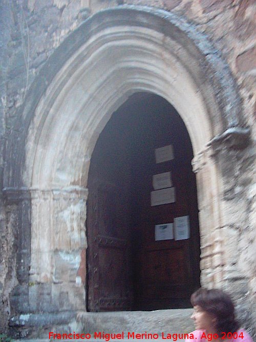 Santuario de la Virgen de la Hoz - Santuario de la Virgen de la Hoz. Portada