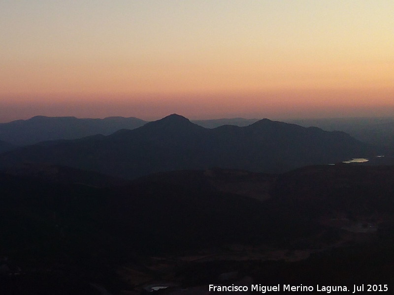 Sierra de Ahillo - Sierra de Ahillo. Desde La Pandera