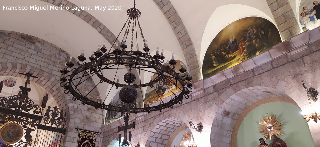 Santuario de la Virgen de la Cabeza - Santuario de la Virgen de la Cabeza. L�mpara