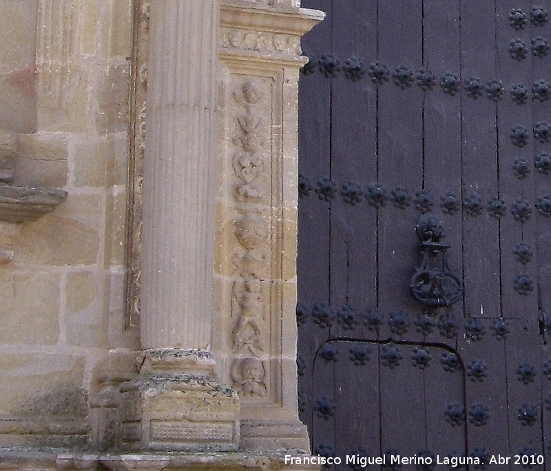 Iglesia de Santa Mara - Iglesia de Santa Mara. Detalle de la portada