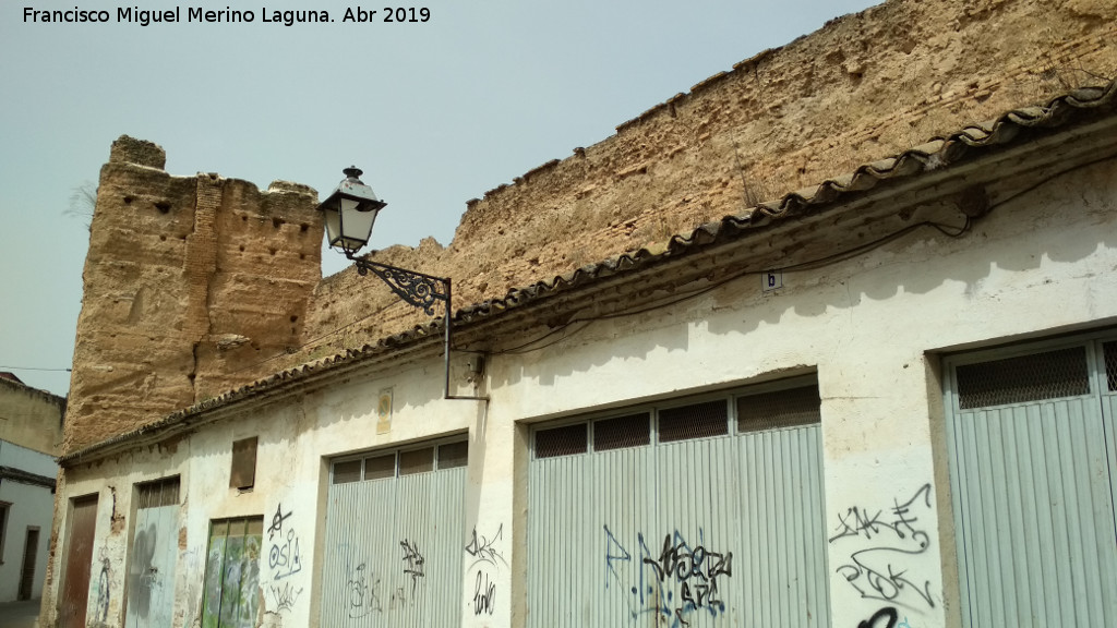 Muralla de Andjar - Muralla de Andjar. Calle Silera