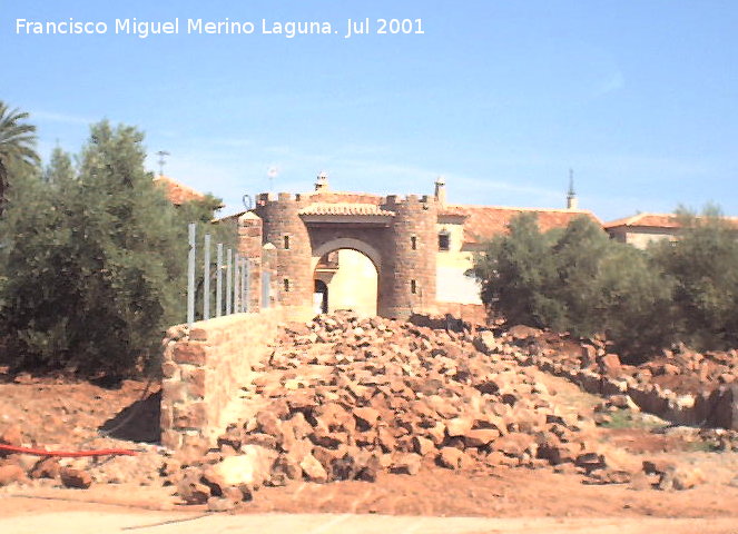 Molino de Arquillos el Viejo - Molino de Arquillos el Viejo. Puerta en construccin.